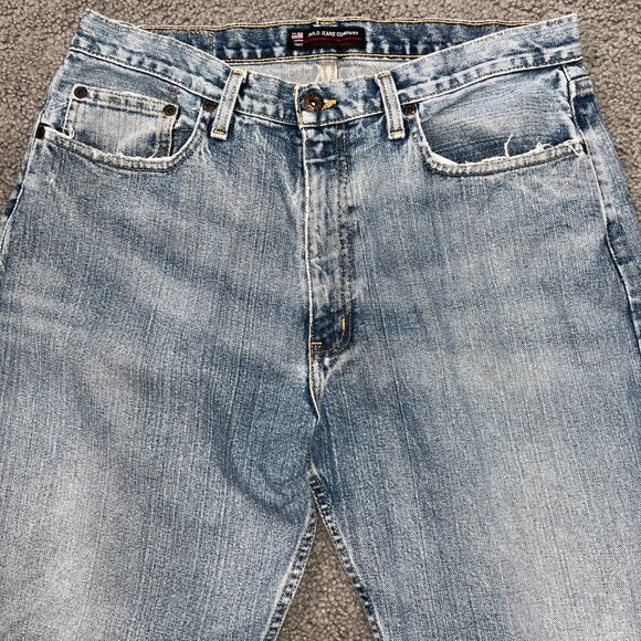 Ralph Lauren Mens Jeans 34x30 Blue Hayden Straight Medium Wash Jeans - GUC - Picture 2 of 12